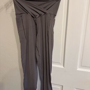 Aerie gray High-Waisted Pants